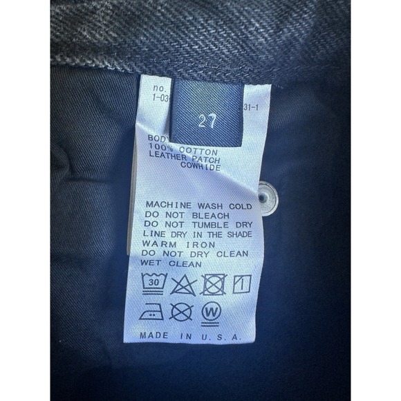 Brand New - Citizens of Humanity Horseshoe Jeans Size 27 DARK WASHED BLACK #2 - Picture 9 of 16